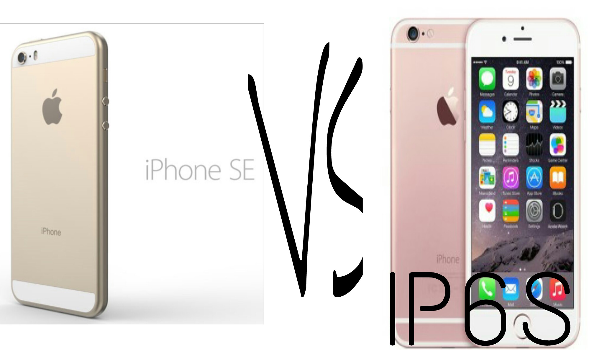 iPhone SE vs iPhone 6s