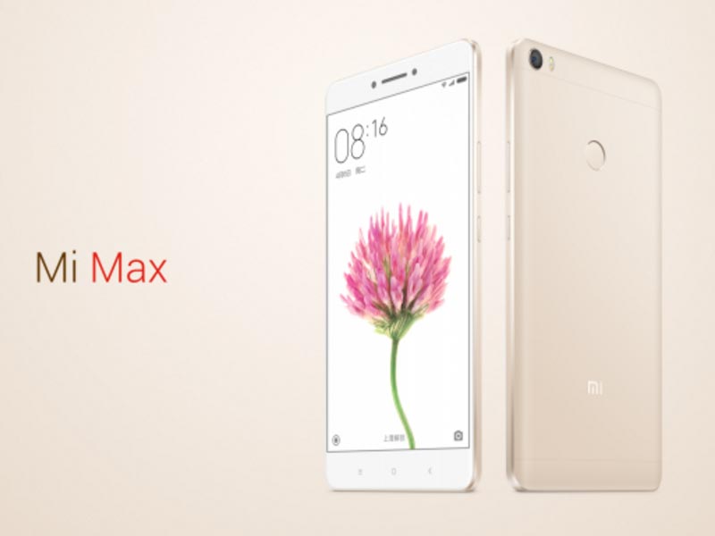 Xiaomi Mi Max Launched for INR 14,999