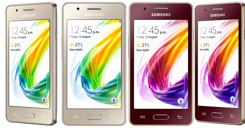 Samsung Z2 4G launched for Rs.4,590